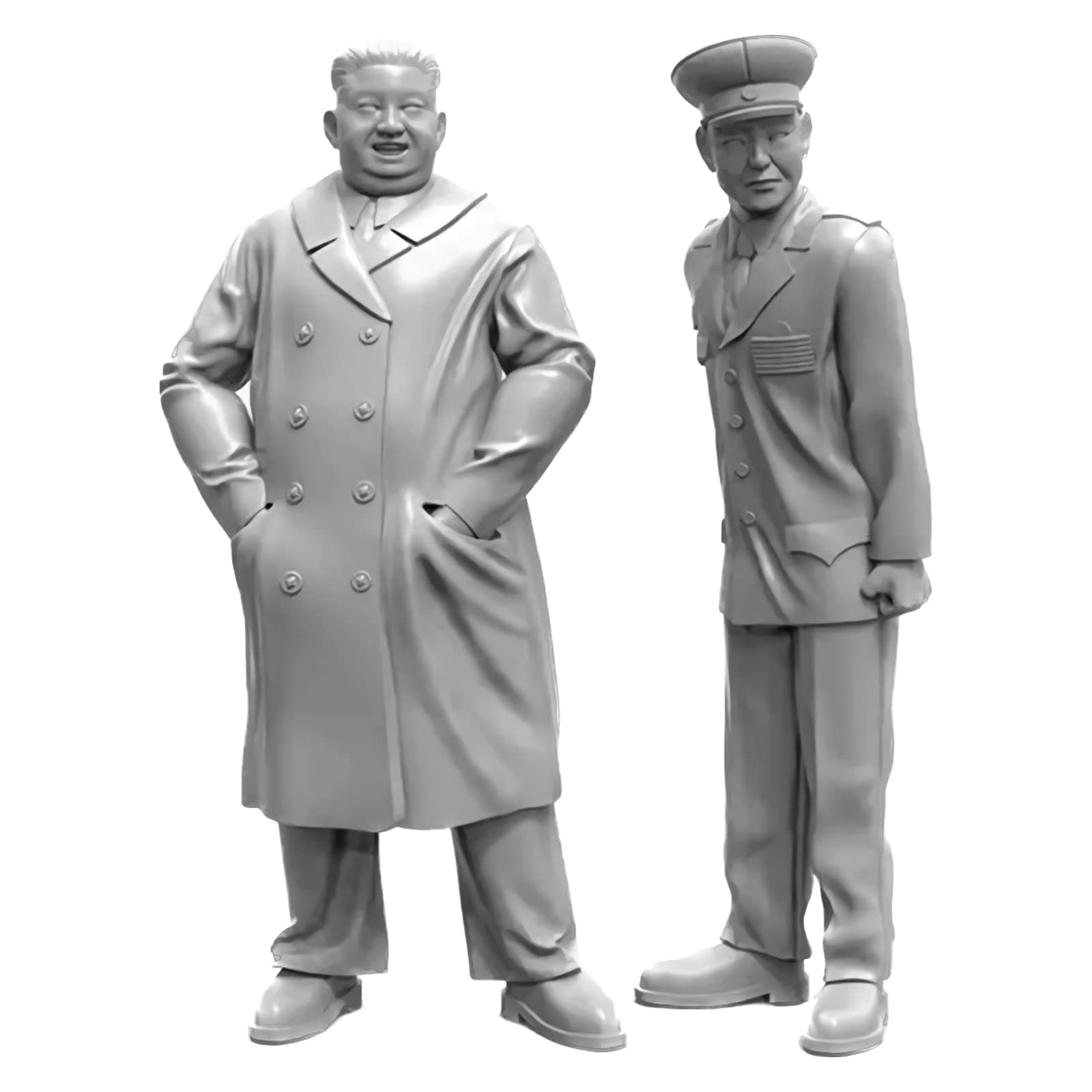 Amazon | 北の将軍と側近 未組立 未塗装 モデルキット